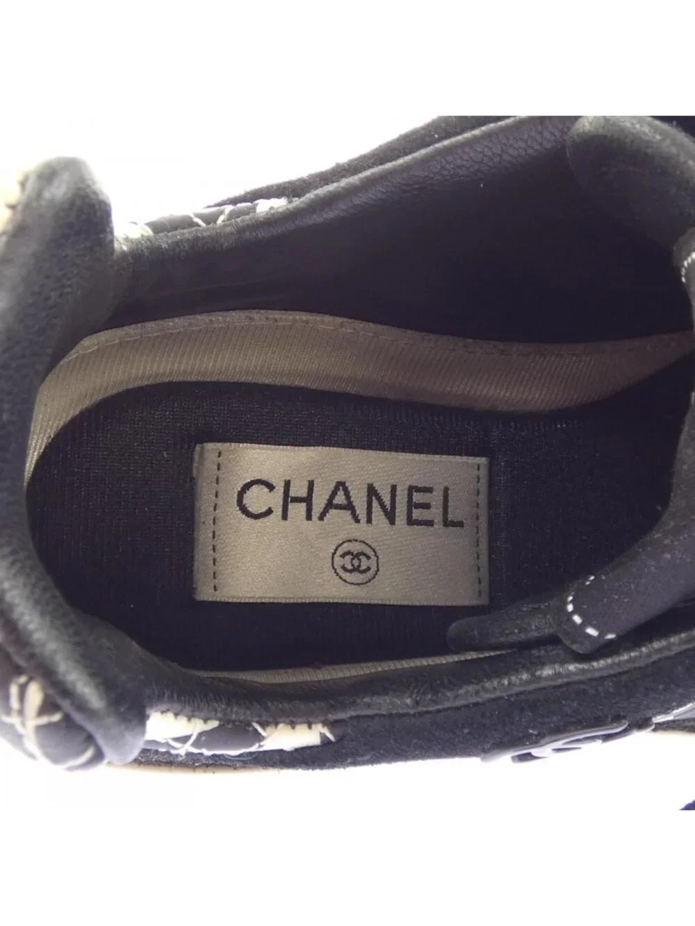 Chanel Graphic Logo Sneakers